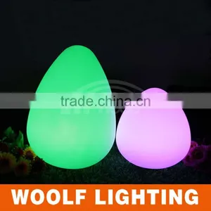 Plastic Rechargeable 16 Colors RGB Waterproof LED Peach Light thumbnail-4