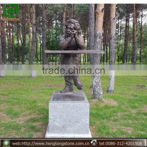 Ourdoor Einstein Bronze Statue thumbnail-1