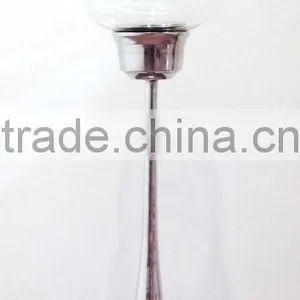 Tall Metal Hurrican Weddings Candle Holder thumbnail-1
