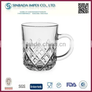 SGS Level Wholesale Exquisite Bulk Glass Coffee Mugs thumbnail-1