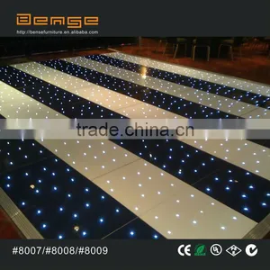 Twinkle LED Dance Floor Splice Black and White Dance Floor thumbnail-1