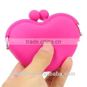 Wholesale Factory Price Eco-friendly Silicone Coin Pouch With Custom Made Printing LOGO thumbnail-6