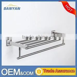 Hotel Design Wall Mounted Ladder Vertical Towel Rack for Bathroom thumbnail-2