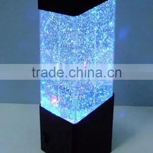 LED Colorful Crystal Glass Lamp, Jellyfish Lamp/ Volcano Light/Flash Jelly Lamp thumbnail-6