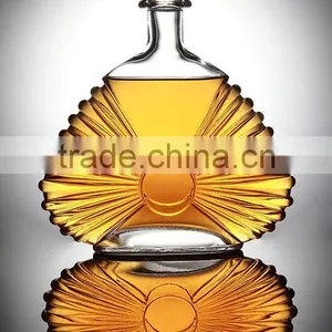 750ml Wine Glass Bottle Wholesale/fancy Glass Liquor Bottle/red Wine Glass Bottle thumbnail-1