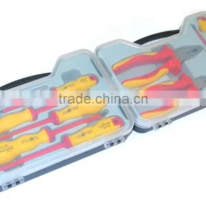 VDE Pliers AND 10PC PLIERS & SCREWDRIVER SET thumbnail-1