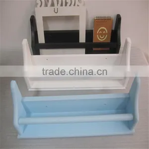 White Modern Bedroom Furniture Wooden Bedside Table thumbnail-4