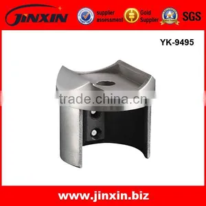 JINXIN Casting Stainless Steel Slot Tube Connector/Channnel Tube Fittings thumbnail-1