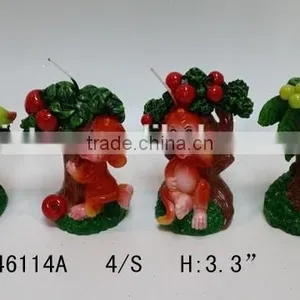 High Quality Lovely Monkey Shape Candle Wholesale for 2016 New Year Gift thumbnail-1