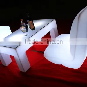 Modern Fashion Design Luxury L Shape Led Bar Sofa, Led Illuminated Furniture thumbnail-3