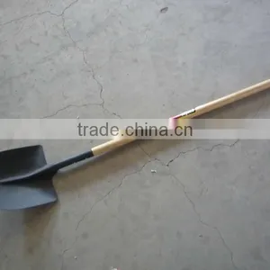 S505L Digging Shovel With Long Wood Handle thumbnail-1