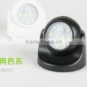 8 LED Motion Sensor Garden Security Lamp Outdoor Waterproof Light thumbnail-1