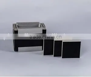 Black Aluminium PU/PIR/Phenolic Foam Air Duct Panel for Australia thumbnail-1