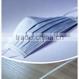 PE Plastic Nose Wire Disposable Mask Use thumbnail-1