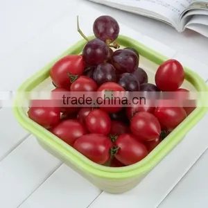 Silicone Food Grade Small Fruit Box Airtight Lunch Box thumbnail-1