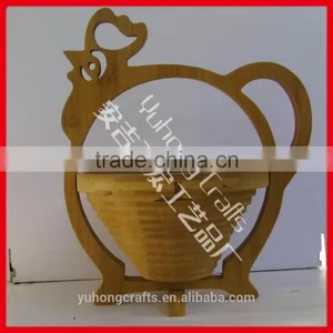 Animal Design Bamboo Foldable Basket thumbnail-3