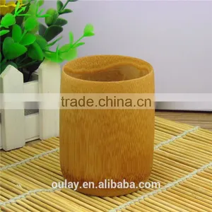 Eco-friendly Carve Cutom Logo Bamboo Elderly Cups Drink Cup thumbnail-3