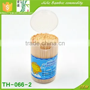 TH-066 Food Picks ,Party Toothpick for Christmas Family Party Use Disposable Bamboo Toothpicks thumbnail-1