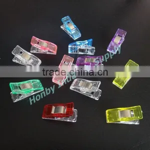 Hand Sewing Fabric Binding 27mm Translucent Quilting Sewing Plastic Wonder Clip thumbnail-4