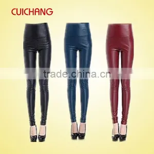 Wholesale Polyester/spandex Heat Transfer Custom Design Fashion Women Pants Leggin, Women Pants JSK-071 thumbnail-1