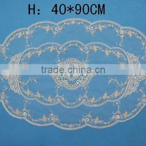 Top Popular Beautiful African Cotton Table Cloth Making Machine Embroidery Water Soluble Fabric thumbnail-1