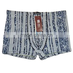 Men Shorts Pants Men's Bamboo Fabric Boxers Stock Cheap Men Underwear thumbnail-3
