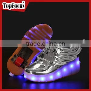 Customize Led Shoes 7 Colors Flashing Light up Children Ledshoes thumbnail-1