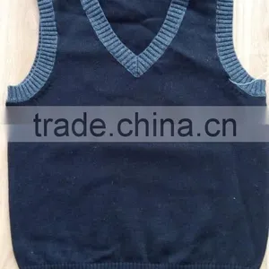 Boys Pollover Autumn V-neck Vest Kids Jackets Sweaters for Kid (BV1412) thumbnail-1