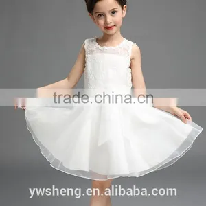 Baby Girl Kid Children Princess Lace Dress Patterns Design With OEM Factory thumbnail-1