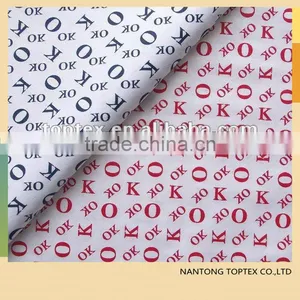 100% Cotton Printed Twill Woven Fabric for Bedding thumbnail-1