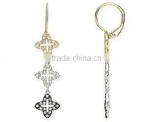Gold & Silver Plated Designer Earring[dtse# 218] thumbnail-1