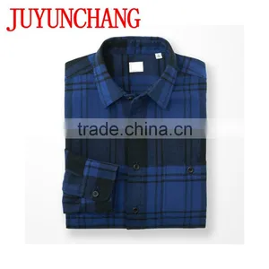 Latest Plaid Shirt Designs Boys Shirts Flannel Shirts With Top Quality thumbnail-1