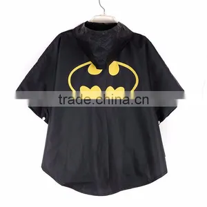 Kids Rain Coat Raincoat for Children Rainwear Impermeable Rainsuit Kids Waterproof Supermen Rain Gear Rain Poncho Capa de Chuva thumbnail-1