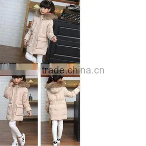 2016 Hot Saling Medium Style Hoody Kid Down Jacket thumbnail-3