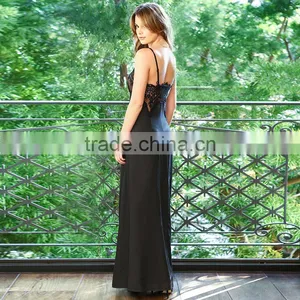 YIHAO 2015 Hign Quality Ladies Party Dress,Lace With Chiffon Prom Dress, Newest Free Prom Dress thumbnail-5