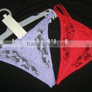 Hot Design of Girls G-string Transparent Thongs thumbnail-1