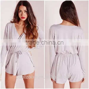 Regular Fit Long Sleeve Sleepwear Pictures of Sexy Nightwear Women thumbnail-1