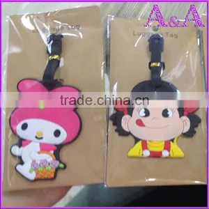 Fashion Custom Gift Airplane Soft Pvc pu Leather Luggage Tags thumbnail-4