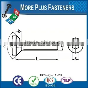 Made in Taiwan DIN 7991 Hexagon Socket Countersunk Head Screw DIN 7991 thumbnail-1