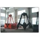 5T , 10T Excavator Spare Parts Four Rope Clamshell Grab For Bulk Loading thumbnail-1