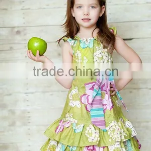 Sweet Girl Remake Summer Clothing Yellow Flower Pants Sets thumbnail-5