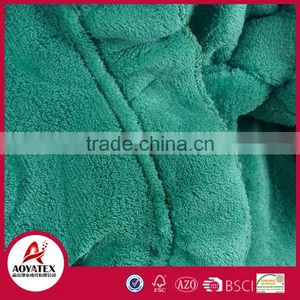 Fashion 100% Polyester Heart Cut Coral Fleece Home Women Bathrobe Hooded Sleepwear thumbnail-4