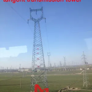 MEGATRO 220KV 2A1 ZM2 Single Circuit Tangent Transmission Tower thumbnail-2