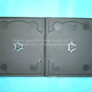 7mm short double black dvd case with design