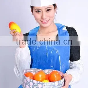 Disposable Transparent Plastic PE/LDPE/HDPE/CPE Apron thumbnail-1