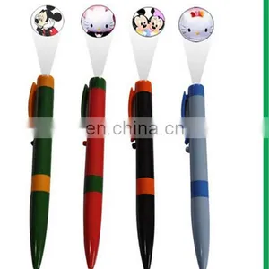 Aluminum Led Projection Logo Pen,pen With Projector Logo(various Colors and Shapes Optional) thumbnail-1