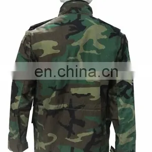 2017 Hot Selling Men American Camouflage Woodland Winter Men Jacket for Winter for Army thumbnail-4