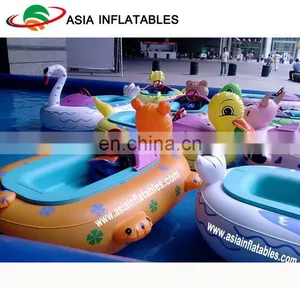 Animal Inflatable Bumper Boat Inflatable Floating Boat for Kids thumbnail-2