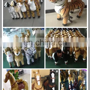 HI CE Hot Sale Mechanical Animal ,ride on Horse Toy Pony on Wheels thumbnail-1