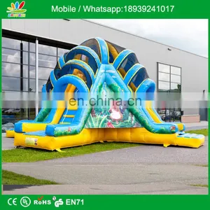 Custom Made New Slide Inflatable Inflatable-vulcano-jungle-slide thumbnail-1